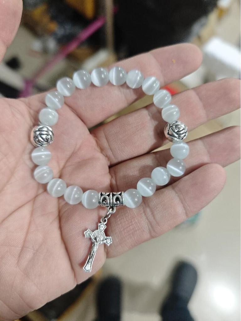 Brasilianisches Schwarzes Hämatit Magnettherapie Armband für Männergesundheit und Paargeschenke