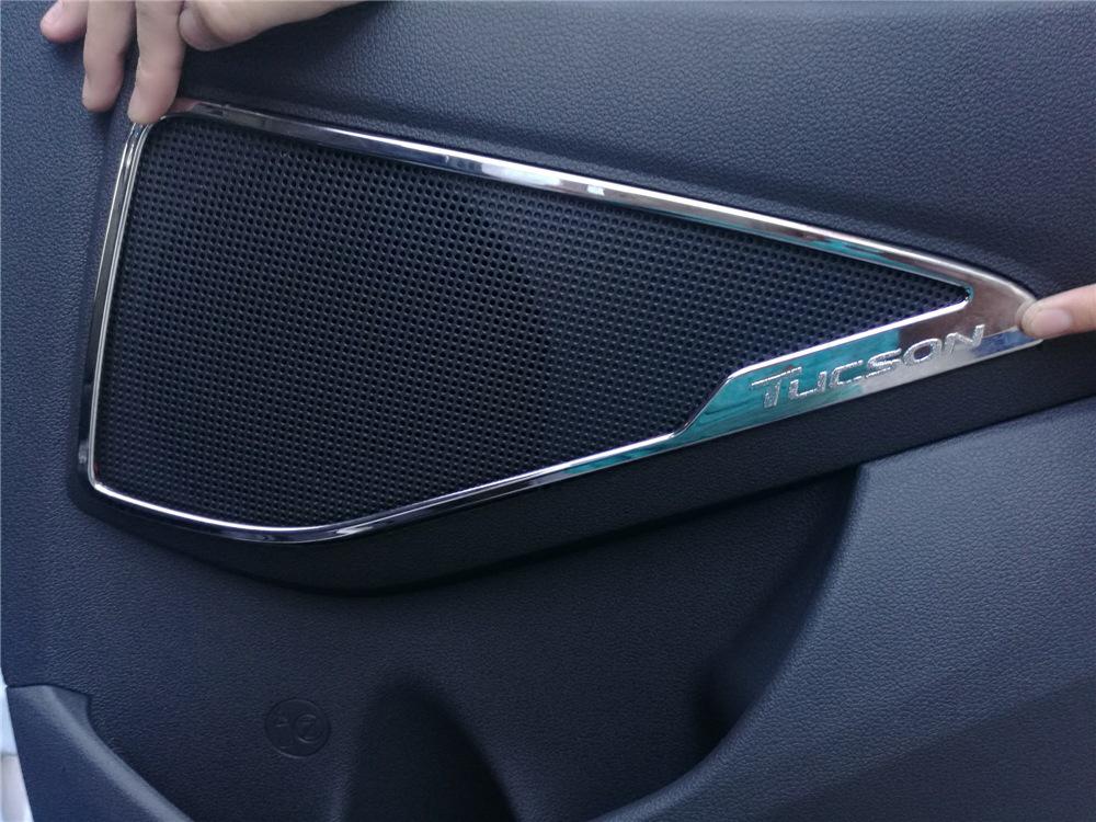 Tucson Door Speaker Ring & Decorative Audio Frame Stickers