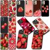 Cherry Strawberry Fruit Summer Phone Cover for Huawei P30 P20 Mate 20 Lite Pro Y7 Y6P Y7A 2019 Nova 5T 3I Protective Case