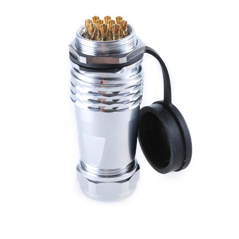 SF2810 Metal Aviation Connector SF2810 Plug SF2812 Socket Set Waterproof 3 To 26Pin Adapter for Photography Equipments