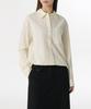 MUSINSA STANDARD WOMAN Women'S Relaxed Lace Seersucker Shirt [Cream]