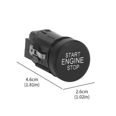 3V0905217A 3V0905217 Start Stop Power Button For Skoda Karoq 2018- Superb 2015- Octavia - Scala - Black