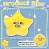 Dancing Talking Angry Star Kids Interactive Toys with Lights and Music - Cute Moving Starfish Keychain Backpack Pendant
