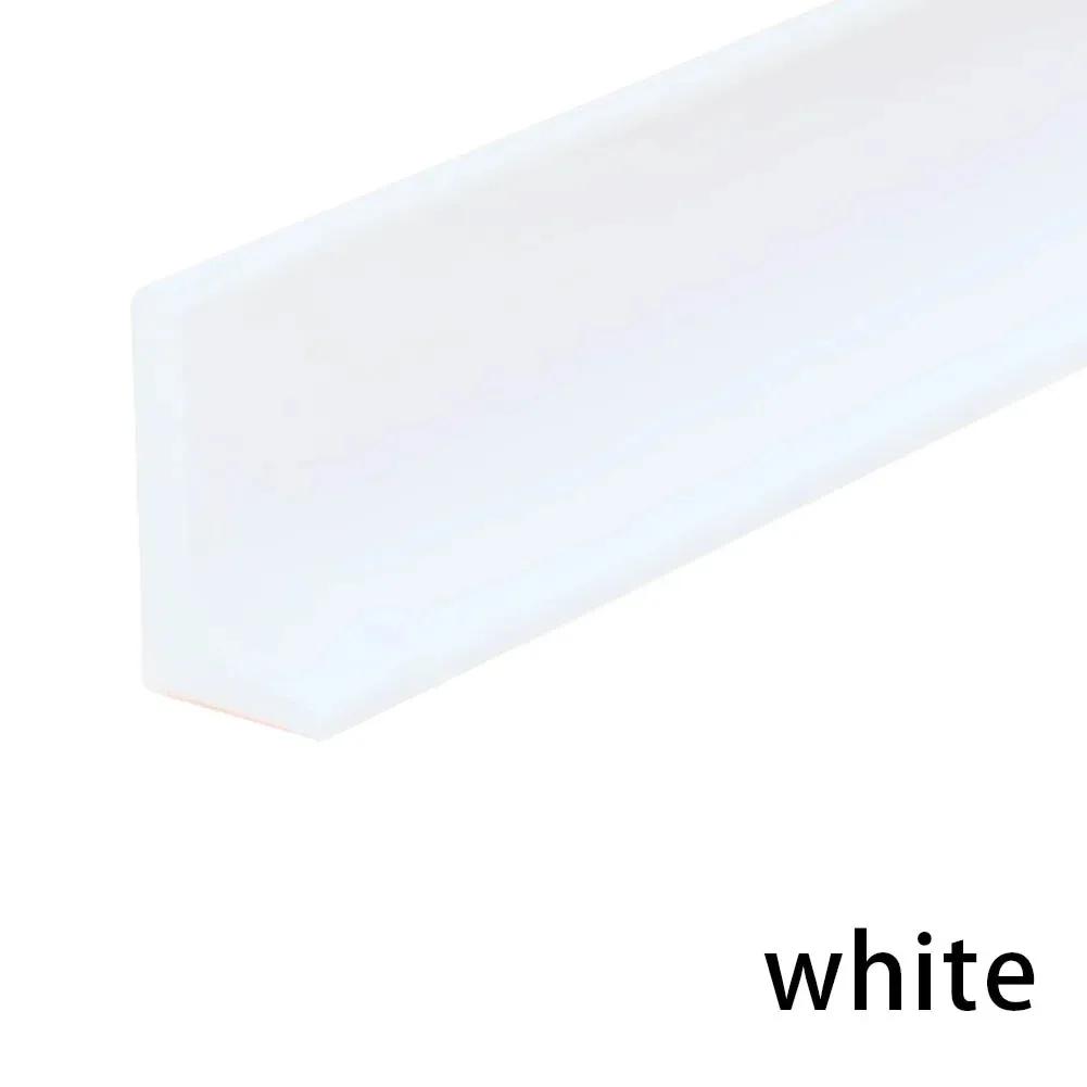 50-600cm Bathroom Water Stopper Retention Water Barrier Strip Shower Dam Flood Barrier Dry And Wet Separation Blocker Seal Strip