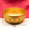 Sand Gold Ruyi Fortune Bowl - Wealth-Attracting Home Decor Piece