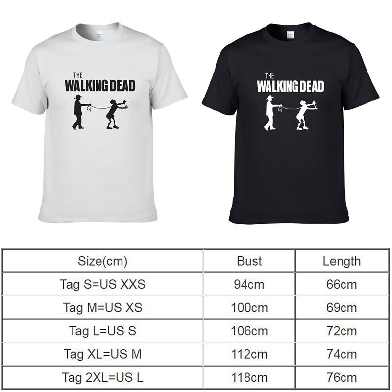 Walking Dead The Men Short Sleeve Cotton Casual T Shirt Tops Tee Tshirt