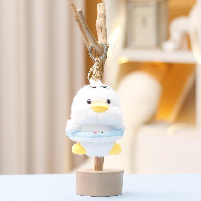 Plush Duck Toy Cute Ugly Animal Doll For Girls Gift Bag Pendant Decor