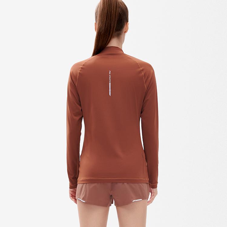 New FILA Athletics T Shirts Women's Leather Brown A11W242201F-BN