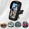 Support Téléphone Universel pour Vélo, Rotation 360° Ajustable Ecran Tactile TPU - Noir