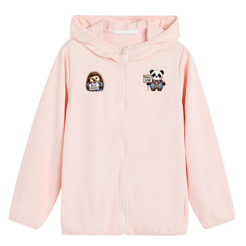 Cute Animal Set Patches On Clothes Stickers Heat Press Appliqued T-Shirt Diy Fabric Patches Back To School Season