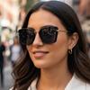Personalized And Modern Sunglasses For Women Fashionable Sun Protection Sunglasses European And American Trends M396