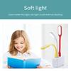 Mini Book Light Portable USB 5V LED Reading Lamp Foldable Camping Night Lights Table Lamps for Power Bank Notebook Laptop