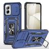 Armor Series For Motorola Moto G Stylus 5G (2024) Case PC+TPU Lens Protection Kickstand Phone Cover