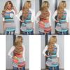 Womens Casual Cotton T Shirt Loose Fit Fashion Shirt Long Sleeve Top For Daily Wear
