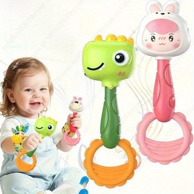 Baby Music Teether Rattle Toy for Child 0-12 Education Mobile Cot Kids Bed Bell Newborn Stroller Crib Infant Pacifier Weep Tear