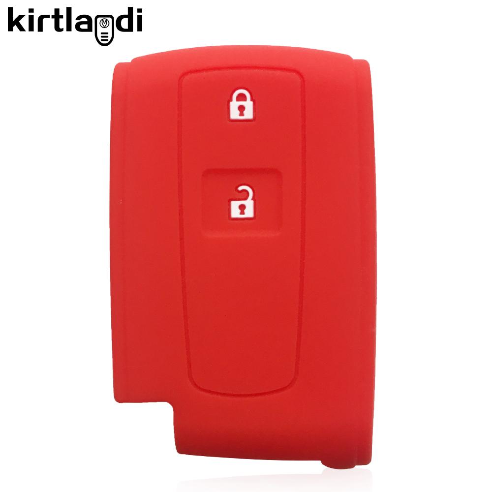 

Силіконовий Чохол для Ключа Тримач Кришка для Toyota Corolla Verso Prius Gen2 Стара Модель Пульт Дистанційного Керування Захисні Аксесуари Безключовий Доступ червоний