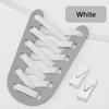 Colorful Lock Elastic Laces Sneakers Shoelaces Without Ties Tennis No Tie Shoe Laces Kids Adult Wide Shoelace Shoe Accessories