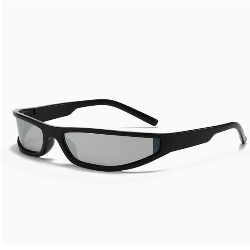 

Y2K Narrow Frame Trendy Sunglasses: Unisex UV Protection Cycling Sports Eyewear for Men Women