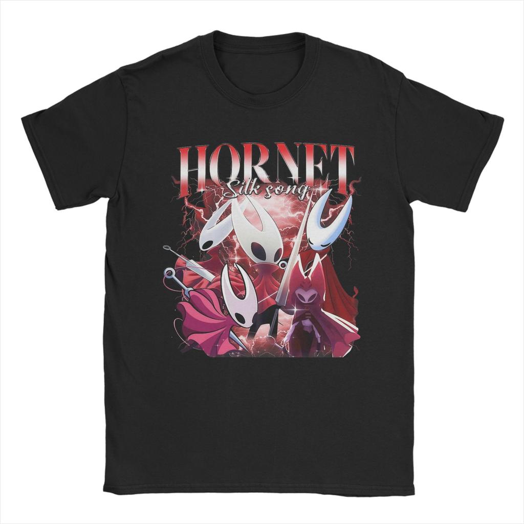 Unisex TShirt Hollow Knights Silksongs Leisure Cotton Tees Short Sleeve T Shirt Round Collar Clothing Gift Idea