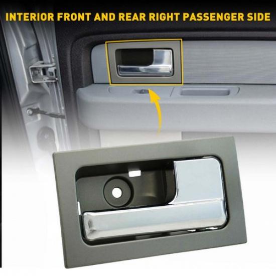 ide Door Handle For 2009-2014 Ford Lobo F-150 Front Right Rear 9L3Z1522600CB