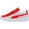 Hello Kitty x PUMA Suede Classic Scarpe da Skateboard Basse per Bambini Rosso Bianco Bambini Età 3 7 Anni 366464-01
