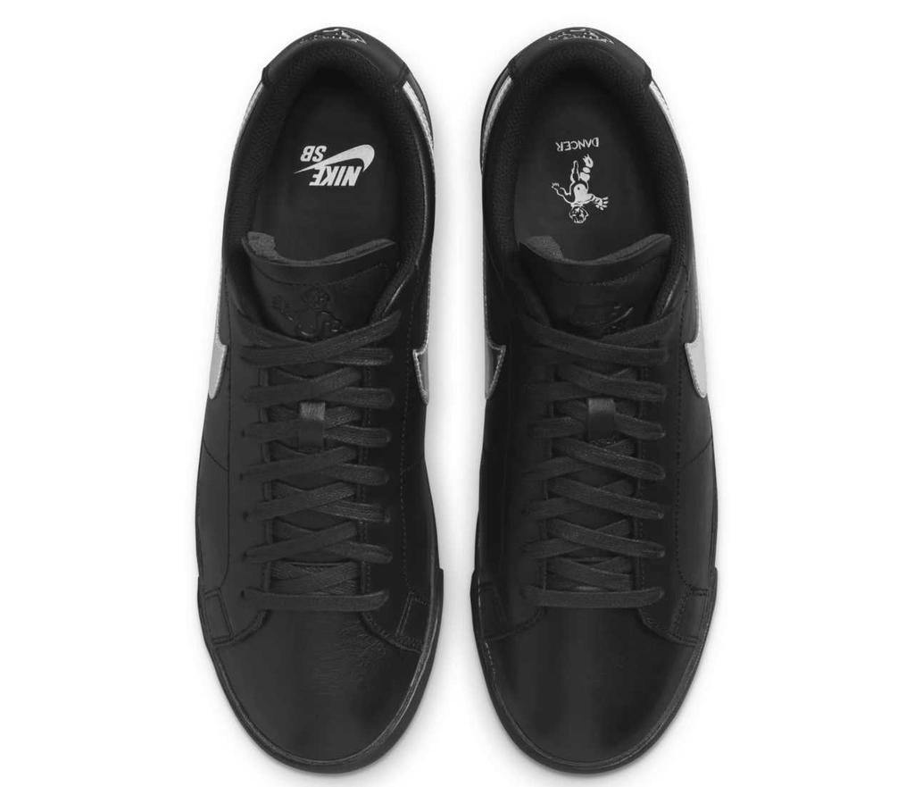 HJ6703-001 Dancer Skateboards Nike SB Zoom Blazer Low QS Black and (Men's)