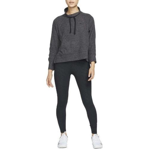 Nike Casual Sports Long-Sleeve Skin-Friendly Sweatshirt for Women in Black