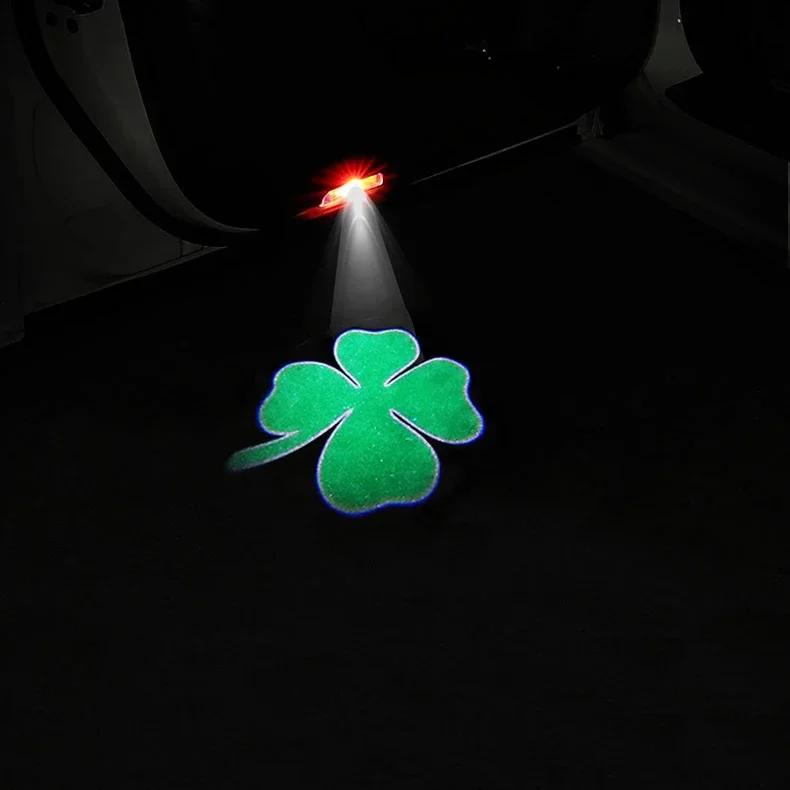 Car Stickers For Alfa Romeo 2pcs LED Car Door Welcome Light Laser Projector Logo Ghost shadow For Alfa Romeo 159 Giulietta Giuli