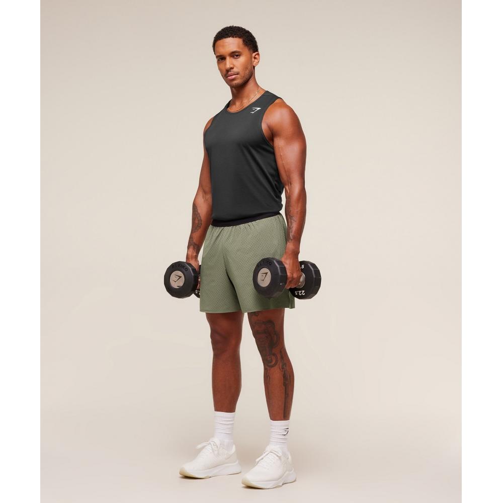Gymshark Sport Zero 5  Short Base Green A4b6c Ech1