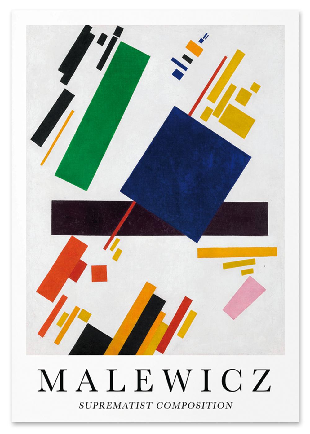 

Plakat malewicz abstrakcja obraz 30x40 cm