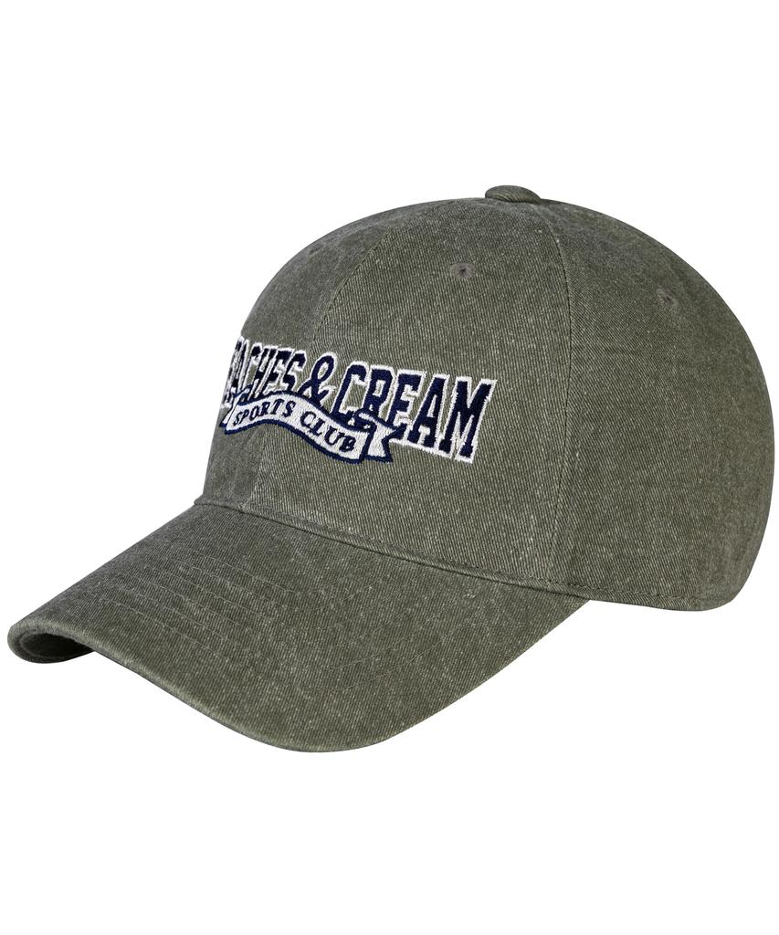 Bichiseuaenkeulim Sports Club Pigment Ball Cap-Khaki