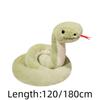 Colorful Boa Plush Doll Sticking Tongue Boa Snake Stuffed Toys Snake Plush Toy  Home Decor