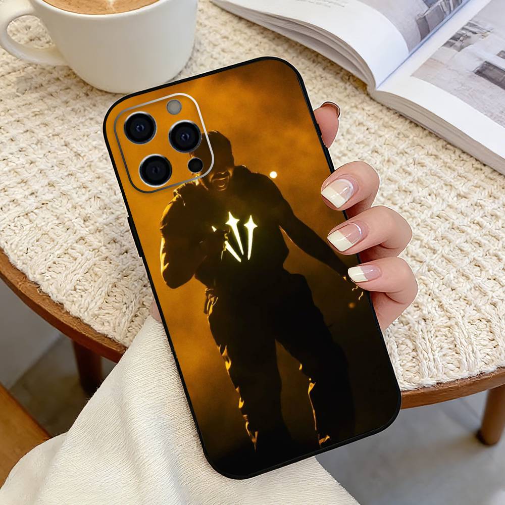 D-Drake OvO-o OWL Phone Case For iPhone 17,16,15,14,13,12,11 Plus,Pro Max,XS,Soft Silicone Black Cover iPhone16Se4