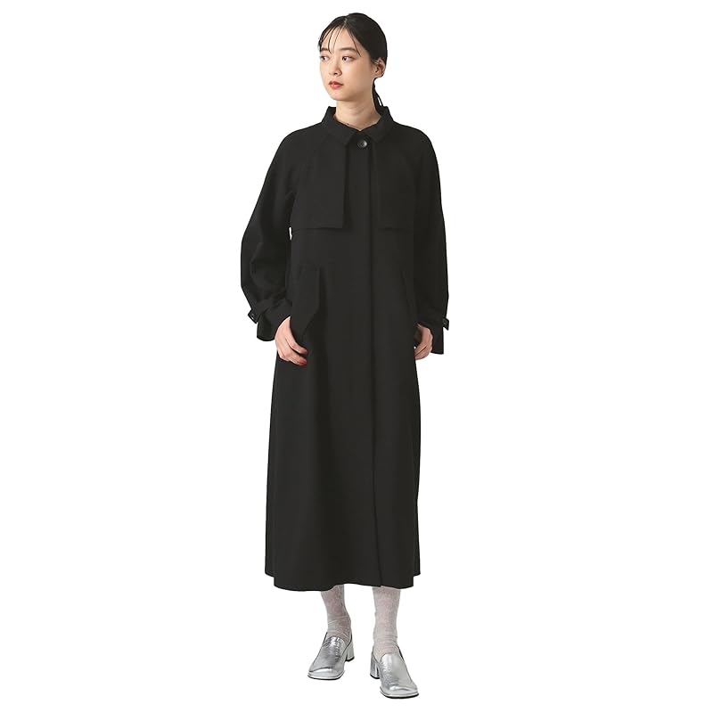 

[Ray Beams] coat gun patch stand ladies BLACK ONE SIZE