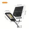 4 sets of outdoor waterproof solar lamps, 6000mAh solar street lamps, suitable for outdoor lighting from dusk to dawn