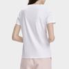 Fila American Vintage Letter Print Casual Round Neck Short Sleeve T-Shirt Women Tops Standard-White F11W329117FWT