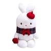 Plush Rabbit Charming Cushion Toy With Short Plush Material Ideal For Gifts Collectibles And