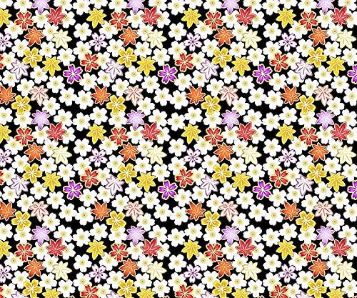 Japanisches Japanisches Muster Maus Photopad Design Japanisches Muster von Kirschblüten und Ahorn Schönheit, Pad (Japanische Serie) (E Blätter)