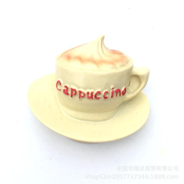 Hi Creative Lovely Resin Refrigerator Magnet Sticker Bread Milk Bacon Fried Egg Pan