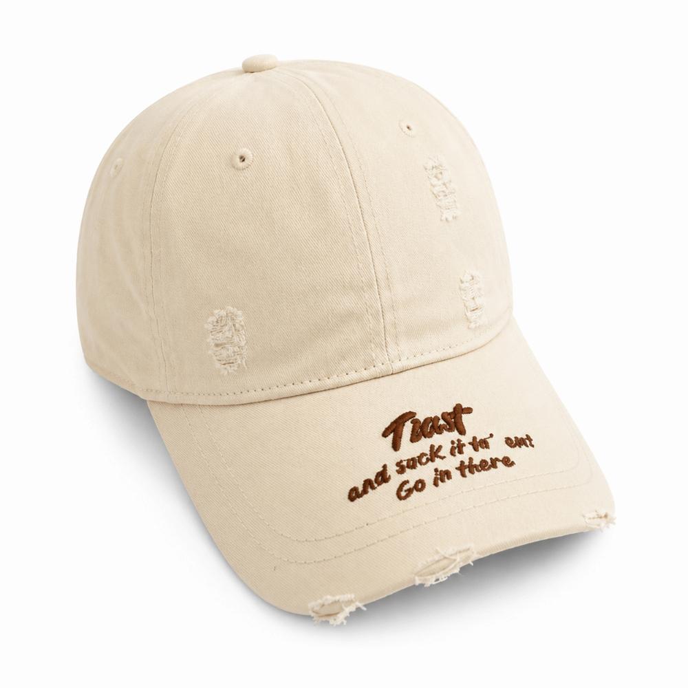 

Distressed Baseball Cap Multicolor Peaked Cap Creative HipHop Cap Sport Wear