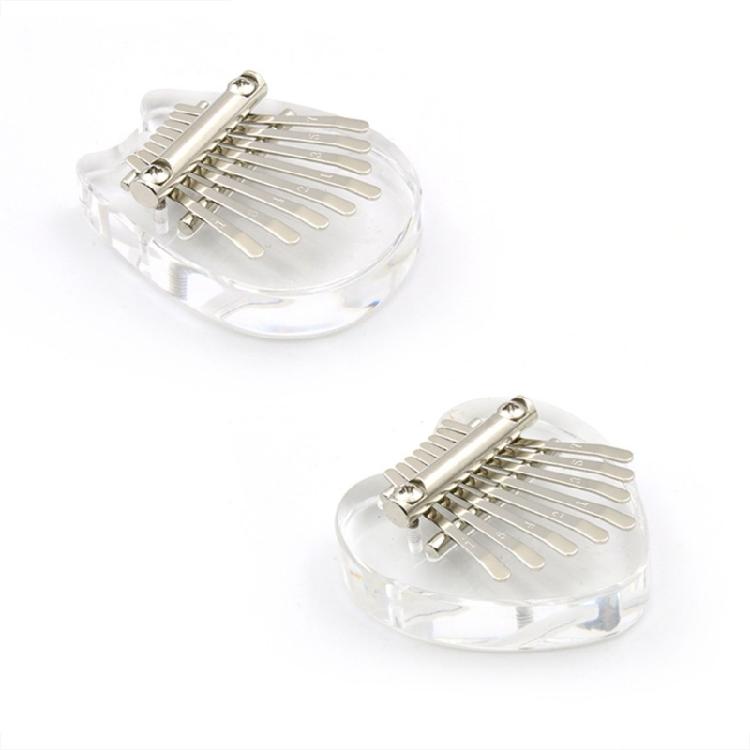 Acrylic Finger Piano Musical Instrument for Beginners Kids and Adults, 8 Keys Mini Thumb Piano Finger Piano Music Gifts
