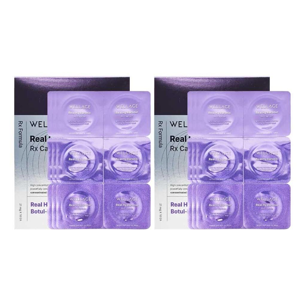 

Wellage Season 4 Real Hyaluronic RX Freeze-Dried Capsules 36 servings Wellage Season 4 Hyaluronic Capsules 36 servings