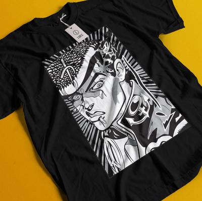 Jojo's Bizarre Adventure T-shirt Anime Manga Graphic Design Shirt Tee All Size