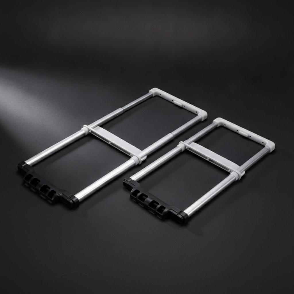 Luggage Pull Rod Assembly Lightweight Suitcase Handle Replacement Sturdy