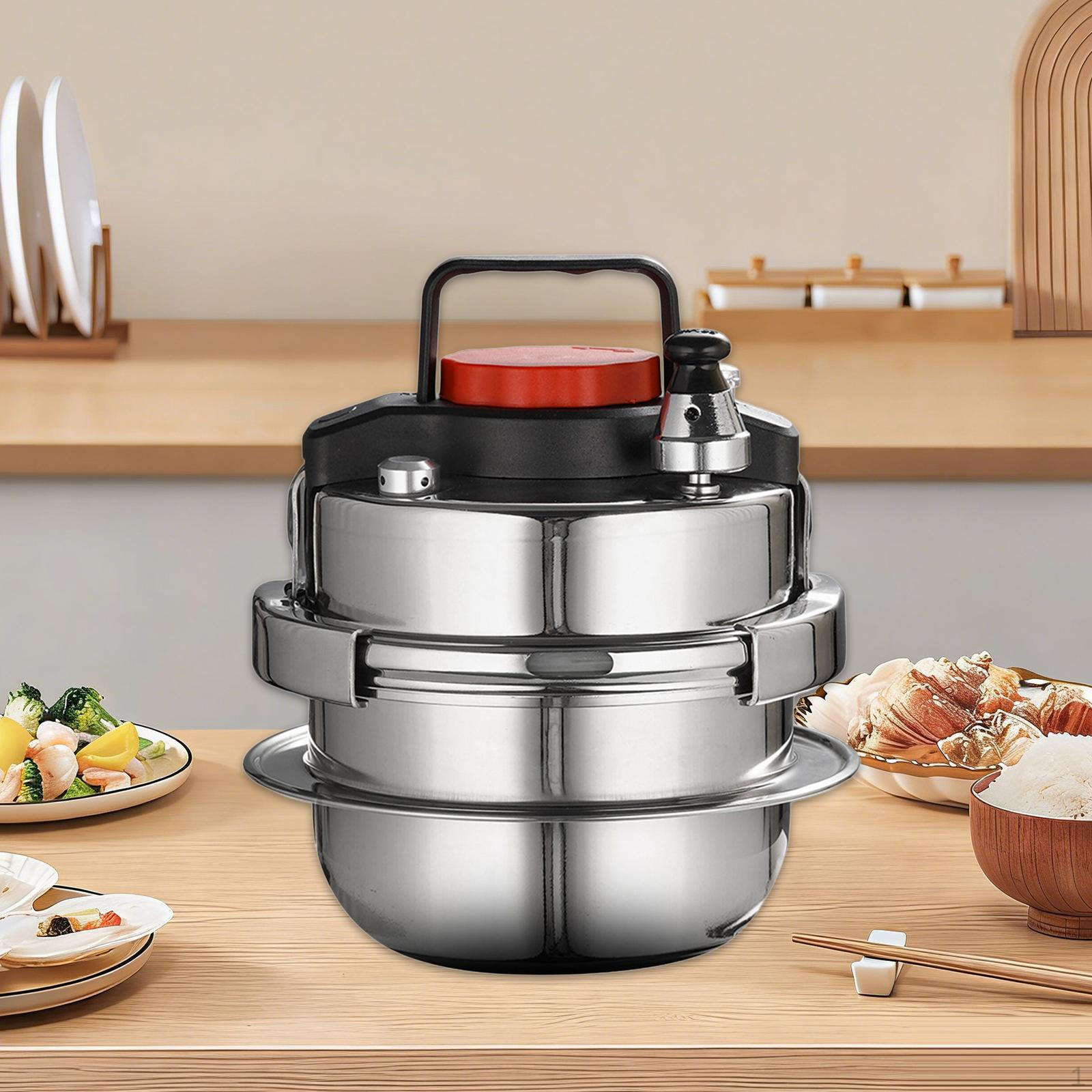 

Pressure Cooker High Pot Camping Multipurpose Efficient Cooking Cookware