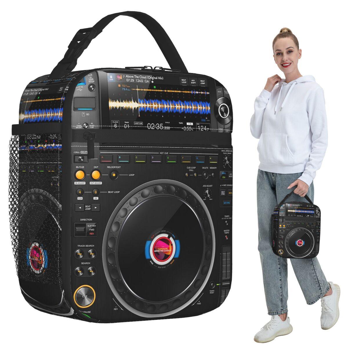 Pioneer DJ CDJ3000 Multi Format Player Insulated Lunch Bag for Kids School Cooler Thermal Food Box Tote Lunch Boxes Container One Size