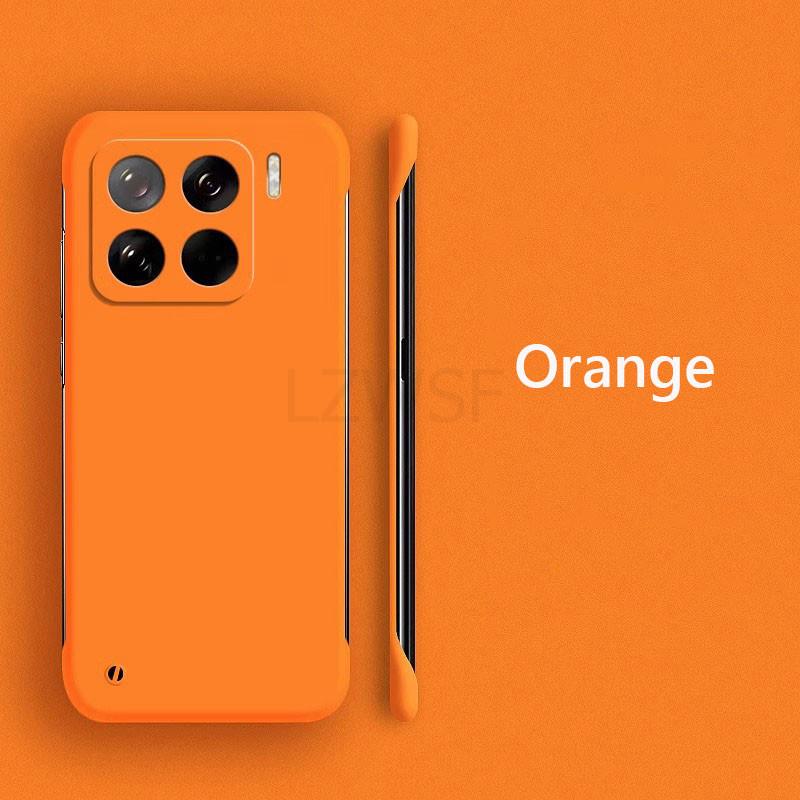 Ultra Thin Frameless Slim Matte Hard PC Back Cover Phone Case On For Xiaomi 15 Pro Xiaomi15 Pro 5G Candy Color Borderless Matte ShockProof Case