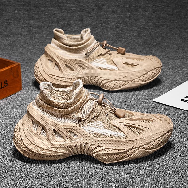 Neue Herren-Freizeit-Sportschuhe Neu Bequem Atmungsaktiv Mesh-gefüttert Sommer-Saison Herrenschuhe Vielseitige Trendige Board-Schuhe