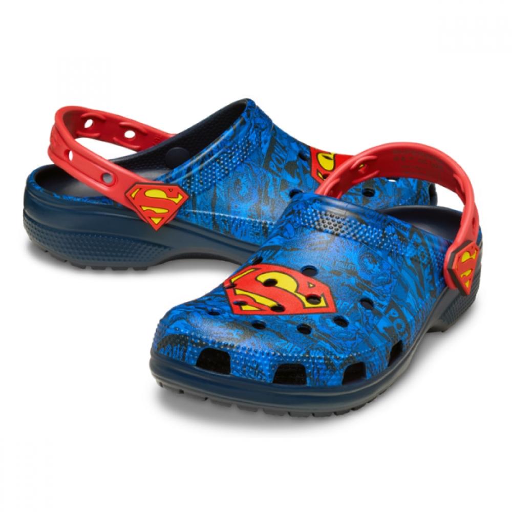 Crocs Superman Classic Clog Sandal Slipper 211131 90h