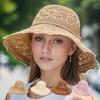 1pc Stylish Wide Brim Sun Hat for Women,Lightweight Foldable Beach Hat Perfect for Summer Trip,Portable Outdoor Visor for Tralve